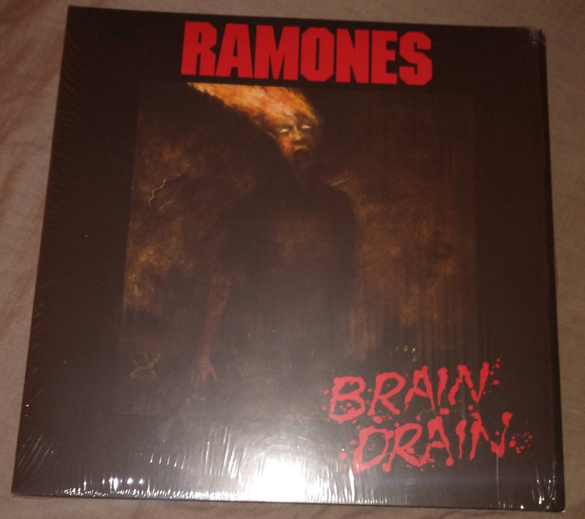 高品質，人気セール RAMONES Brain Drain レコード ラモーンズ(Ramones)｜売買されたオークション情報、yahooの商品情報をアーカイブ公開 - オークファン R