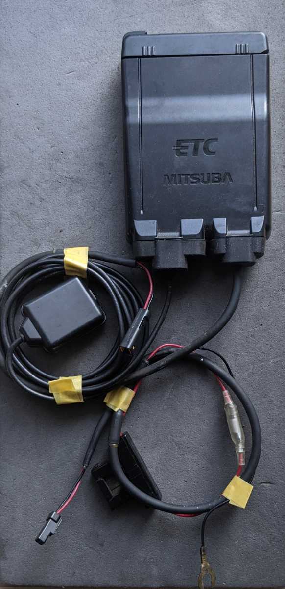 ミツバサンコーワ アンテナ分離型ETC バイク用ETC 中古 【商品の状態】