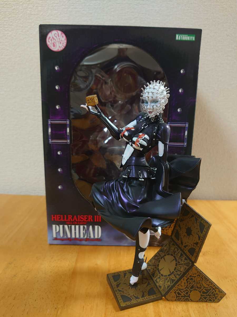 未開封　コトブキヤ　ピンヘッド　フィギュア 開封済】HORROR美少女ピンヘッド 塗装済完成品フィギュア コトブキヤ