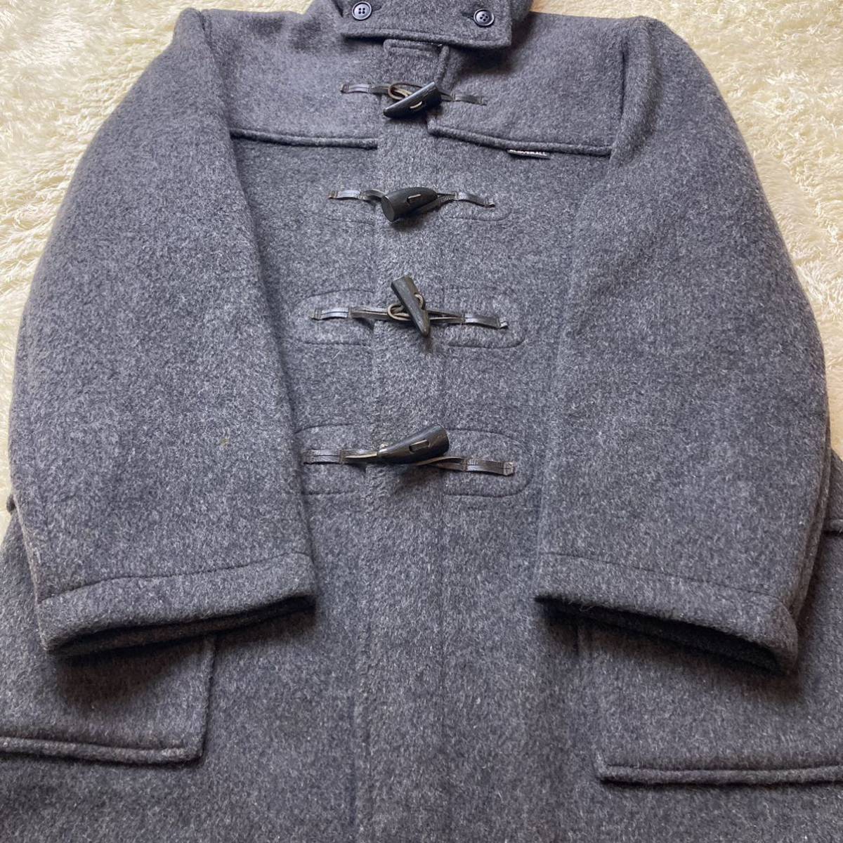 グローバーオール gloverall ダッフルコート 60s 70s 英国旗 グレー 