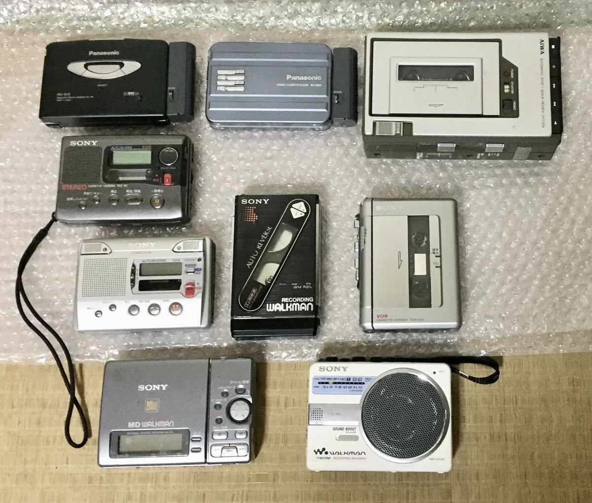 Panasonic SONY まとめ MDウォークマン WALKMAN Yahoo!オークション 