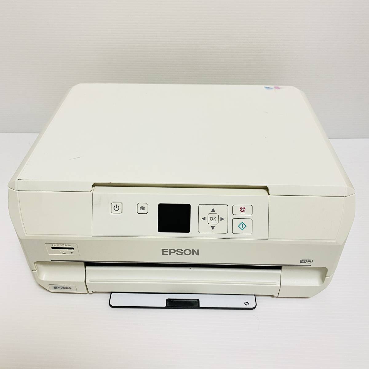 V*7様 通電確認□EPSON エプソン プリンタ 複合機EP-808AW ジャ Amazon