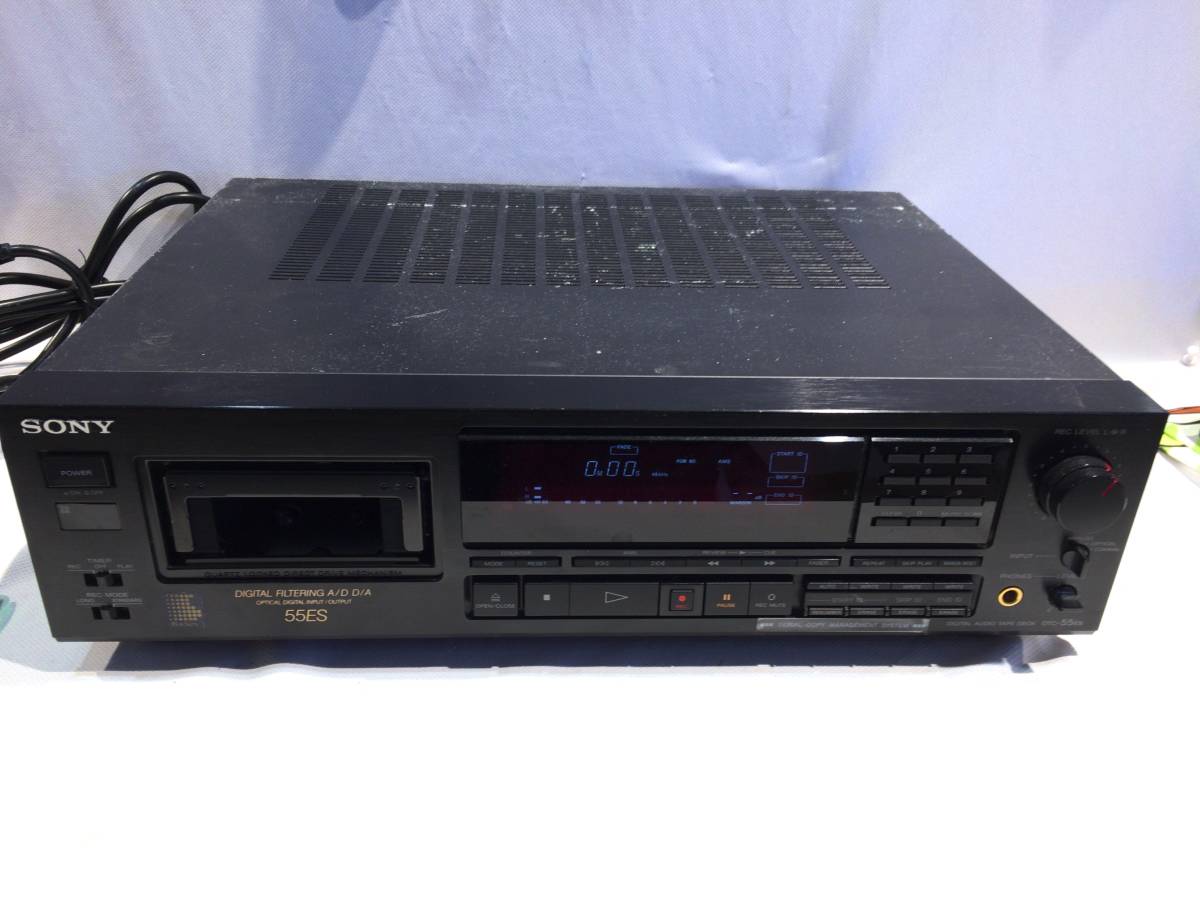 ■6179■SONY DTC-55ES デジタルオーディオテープデッキ DATデッキ オーディオ機器 ソニー SONY DTC-55ES DATデッキ SONY] 商品