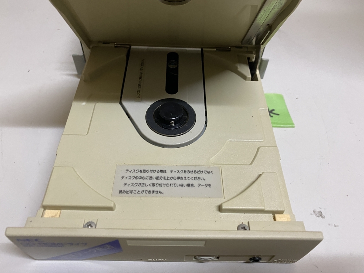 NEC PC-98 CDドライブ 【送80サイズ】NEC PC-CD160F ファイルスロット