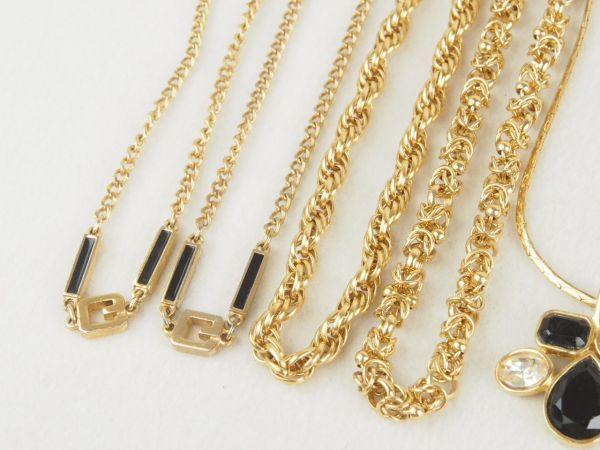 GIVENCHY ネックレス ジバンシー ストーン 0 ブローチ GIVENCHY