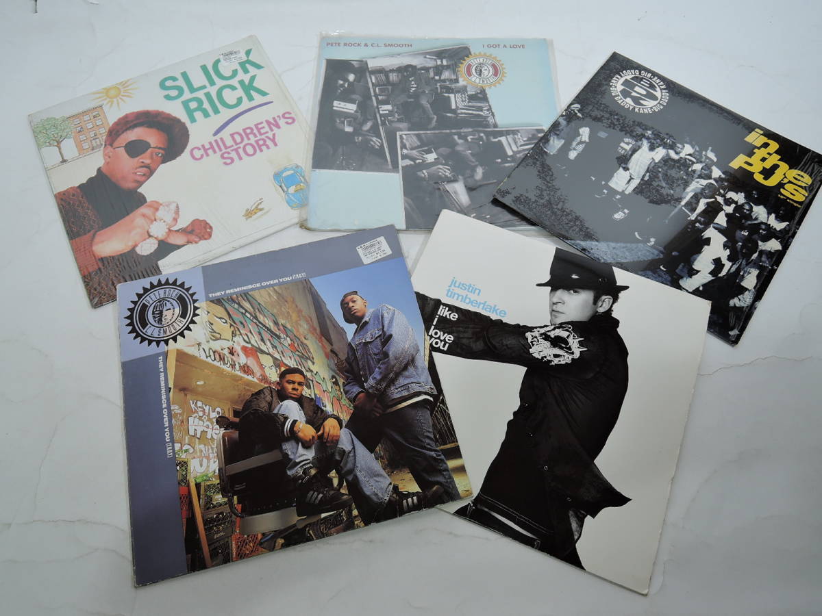 V.A.(SlickRick/Babuなど）「ヒップホップ・クラブ・ダンス まとめ LP