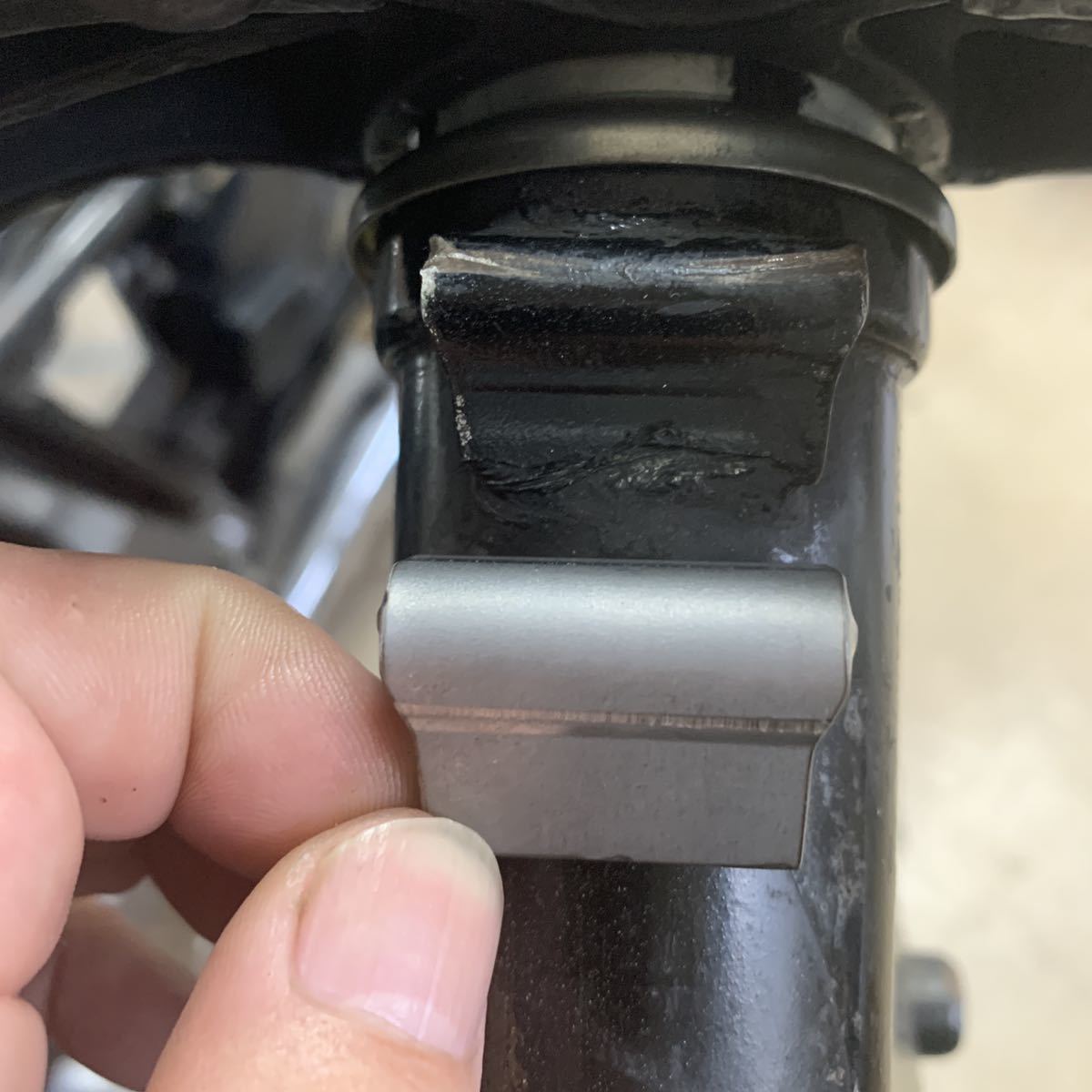  z400fx kz550 z500fx z550fx ハンドル ストッパー 金具 溶接用 鉄製 日本仕様 ステー ブラケット ハンドルストッパー(カワサキ用)｜売買されたオークション情報、yahooの商品情報をアーカイブ公開 - オートバイメーカー別