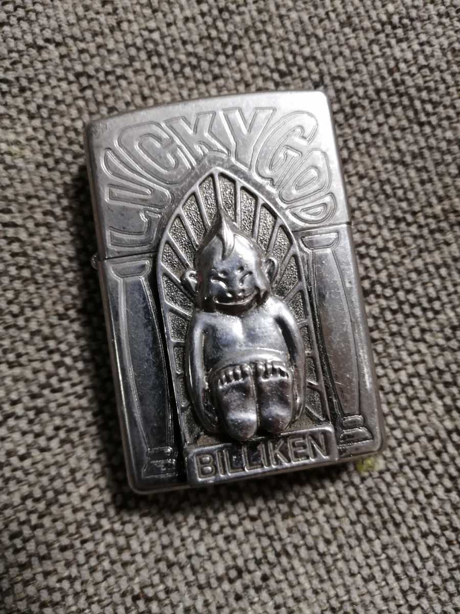 ZIPPO ラッキーゴッド ビリケン 1996年8月製造 大阪通天閣展望台 幸運