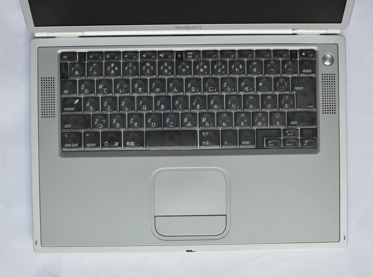PowerBook G4 チタニュウム 550MHz 512MB/20GB/DVD OS9.2.2単独起動可 
