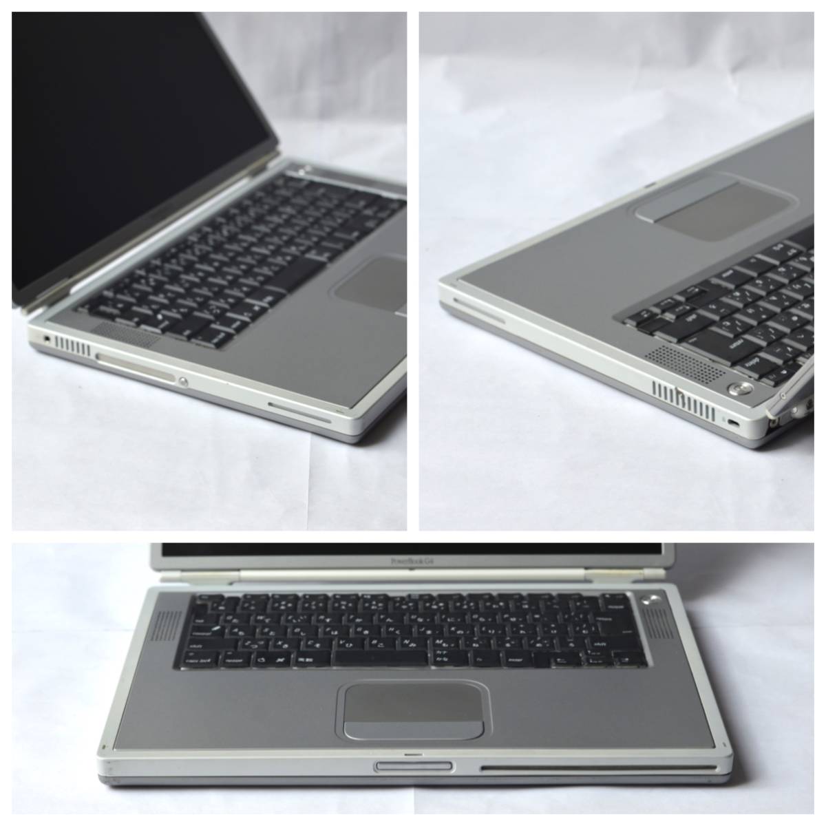 PowerBook G4 チタニュウム 550MHz 512MB/20GB/DVD OS9.2.2単独起動可 