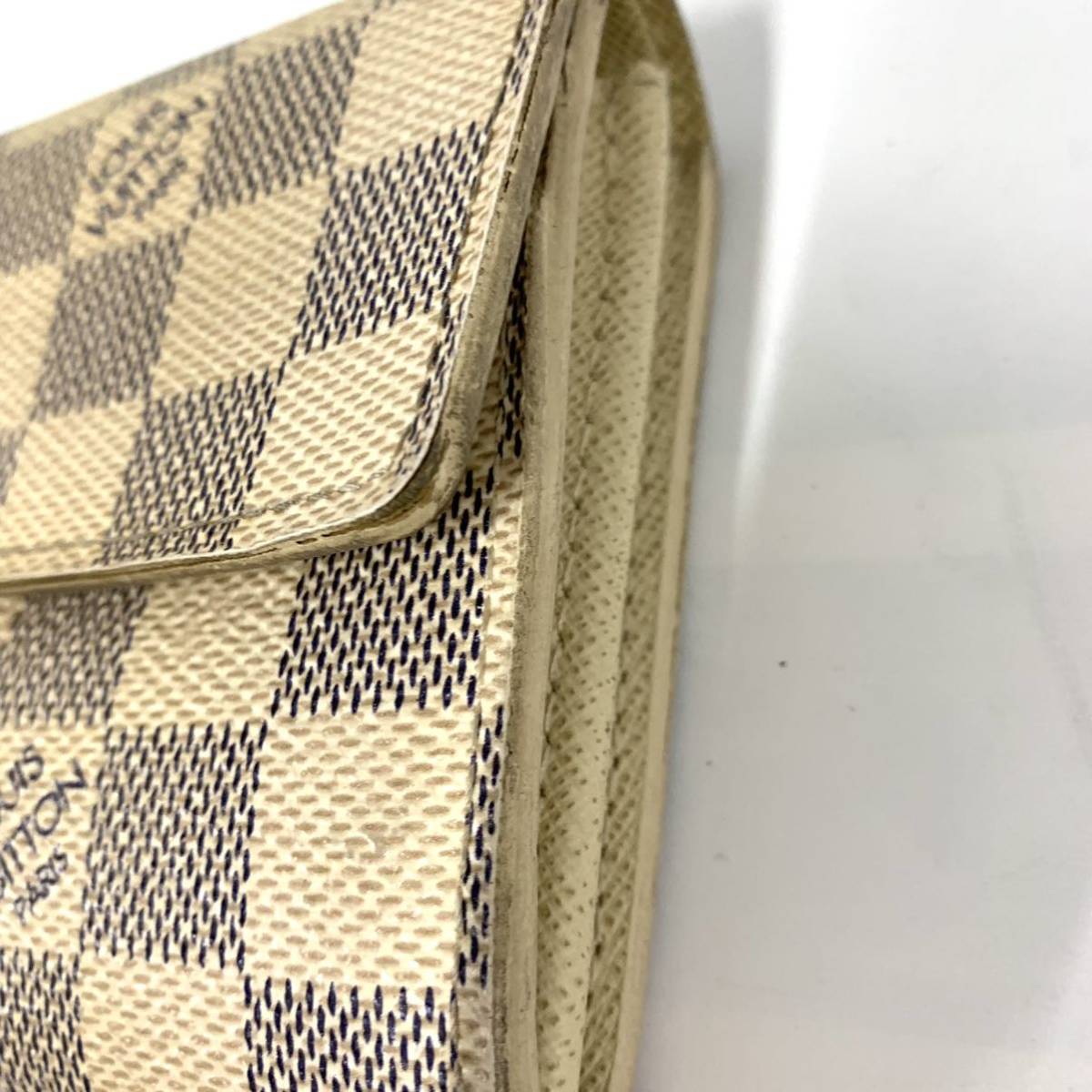 LOUIS VUITTON ルイヴィトン ダミエアズール ポルトフォイユ サラ 長 