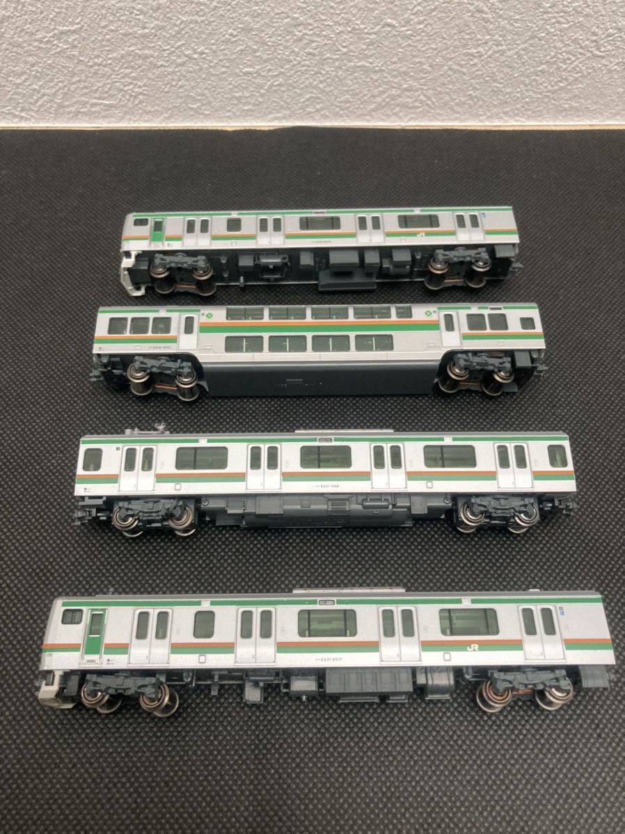 KATO E231系 東海道線 湘南新宿ライン 4両基本セット 10-594 1円