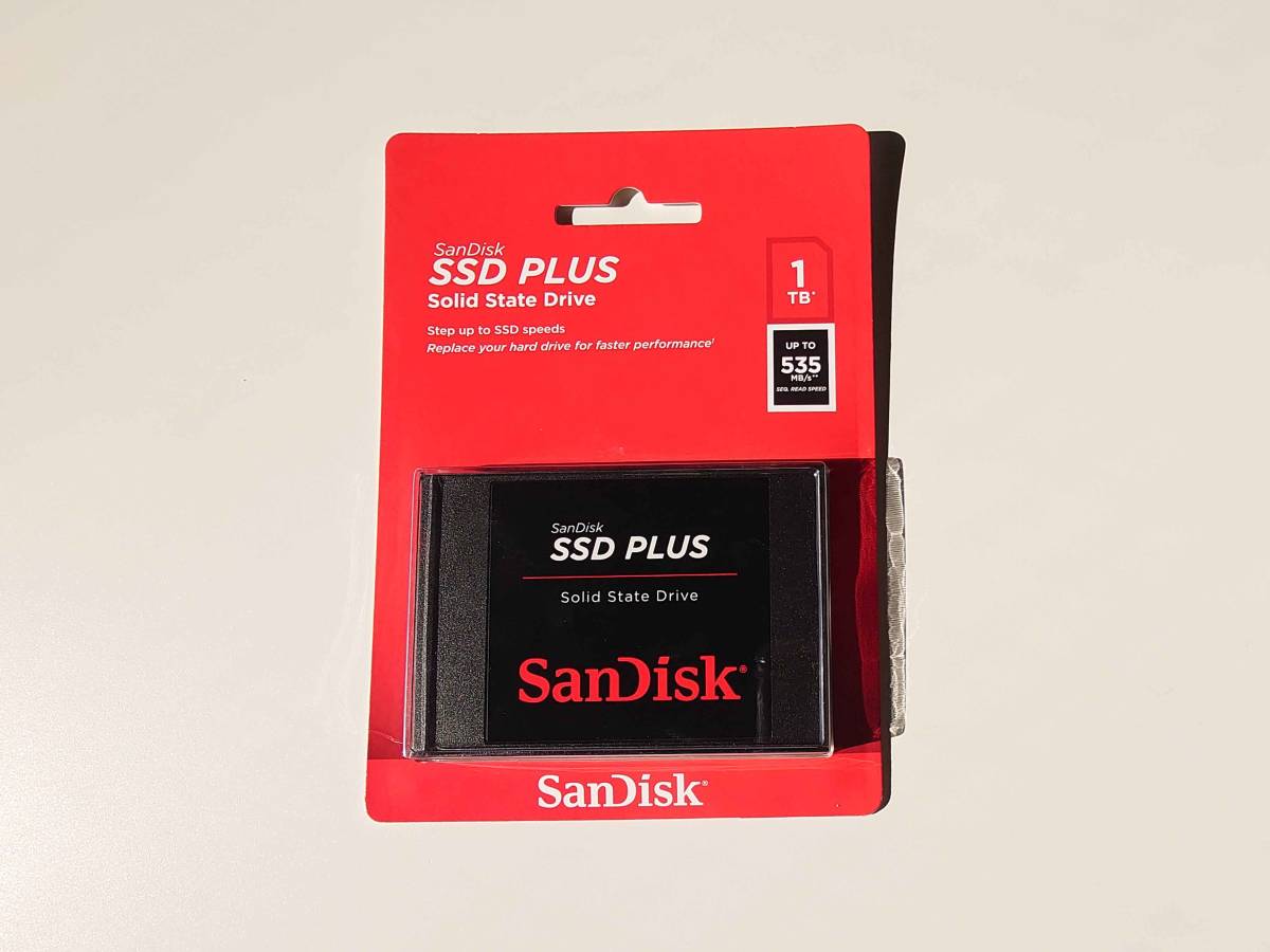 SanDisk 内蔵 SSD PLUS 1TB 2.5インチ SATA