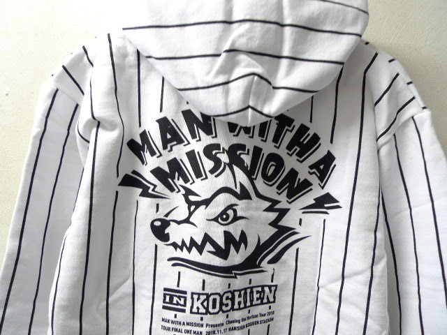 新品 man with a mission PERACO コーチジャケット マンウィズ 黒 