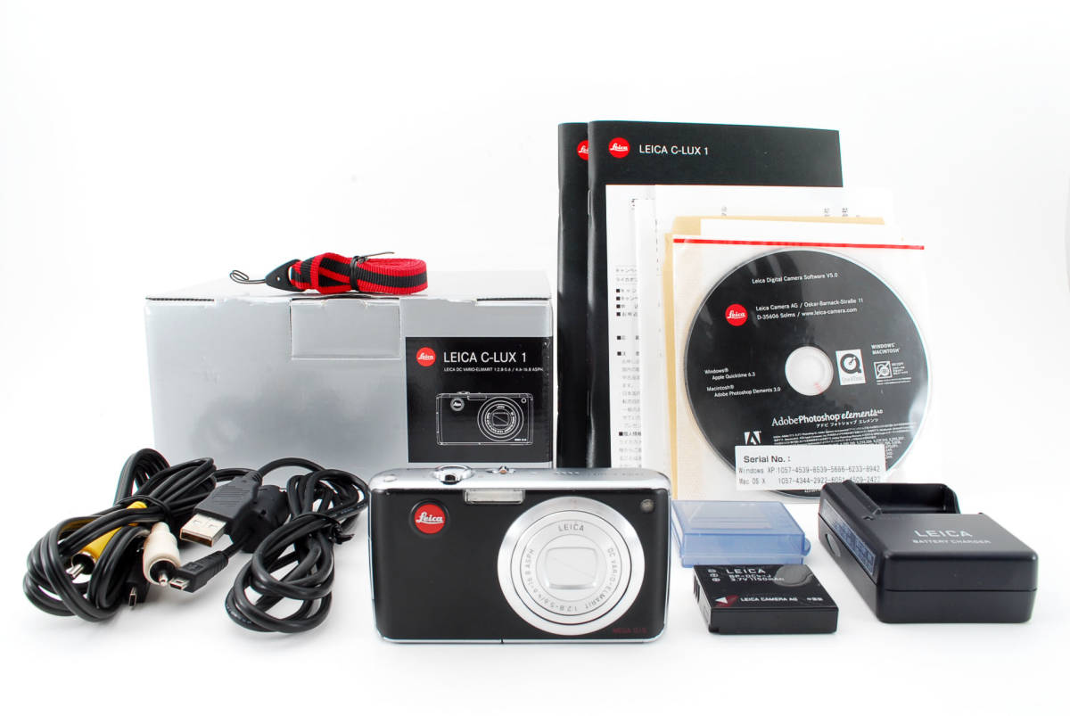 ★☆ 極上美品！ライカ Leica C-LUX1 ブラック デジタルカメラ 元箱 ★☆