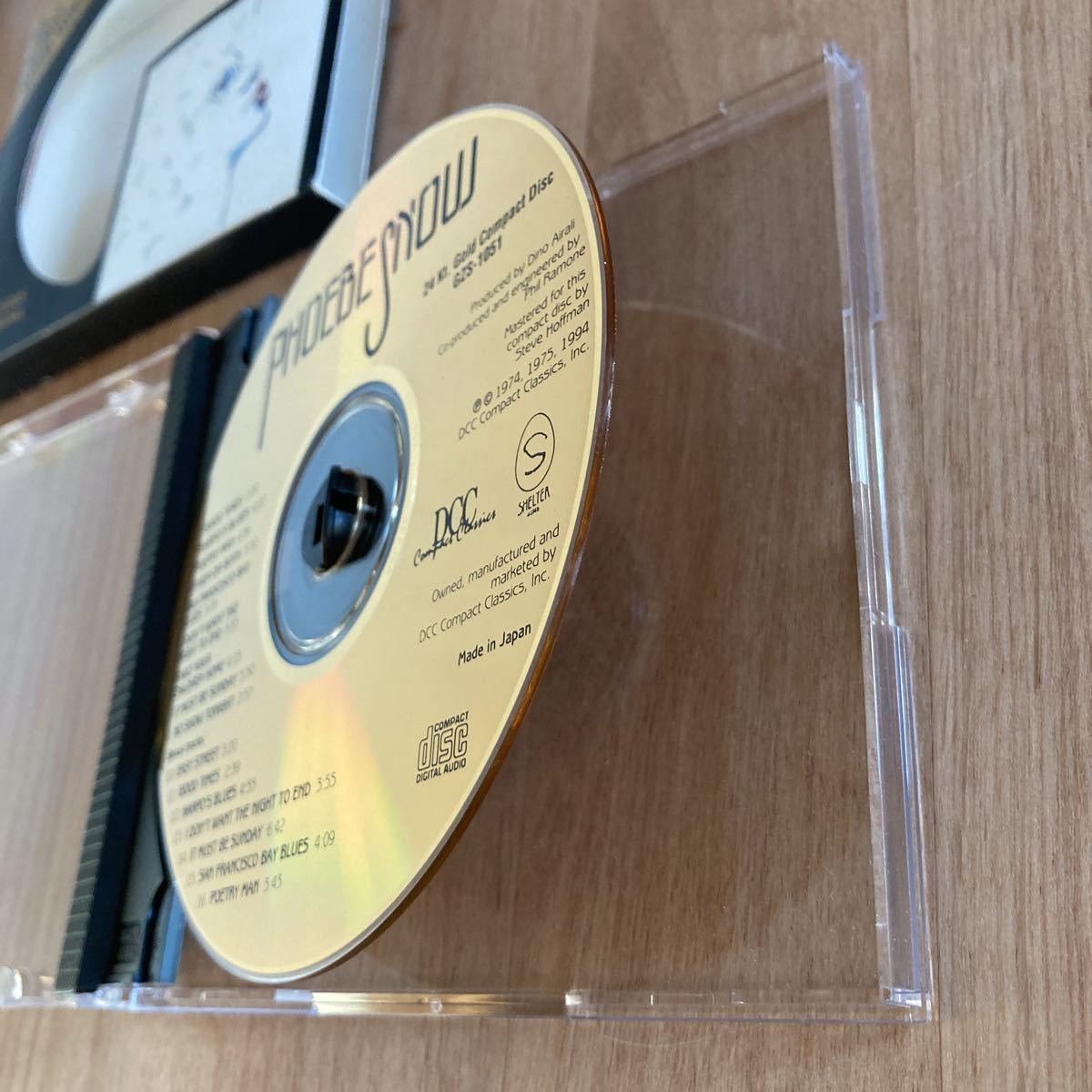 フィービースノウ DCC 24KT GOLD cd Phoebe Snow Remastered By Steve Hoffman 4KT GOLD CD DCC + YUKIMU