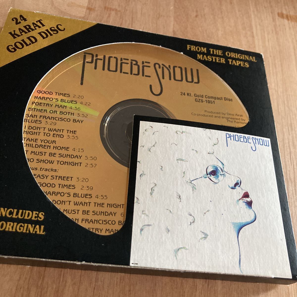 フィービースノウ DCC 24KT GOLD cd Phoebe Snow Remastered By Steve