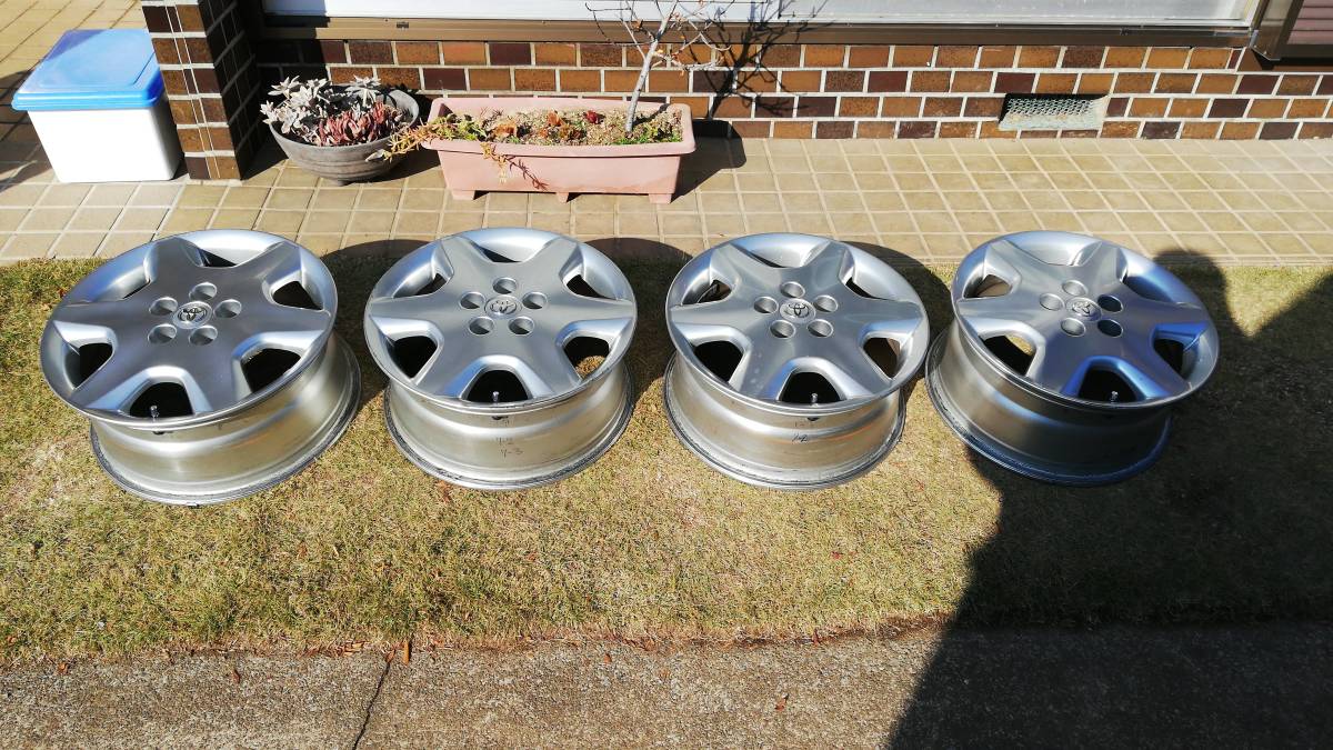 3代目 30系 トヨタ セルシオ 純正アルミホイール 5穴 17インチ 7.5J 