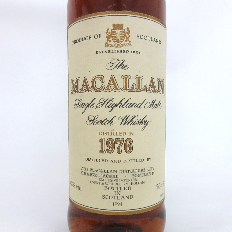 マッカラン 18年 1976-1994 700ml 箱なし 18年 MACALLAN The 2026年