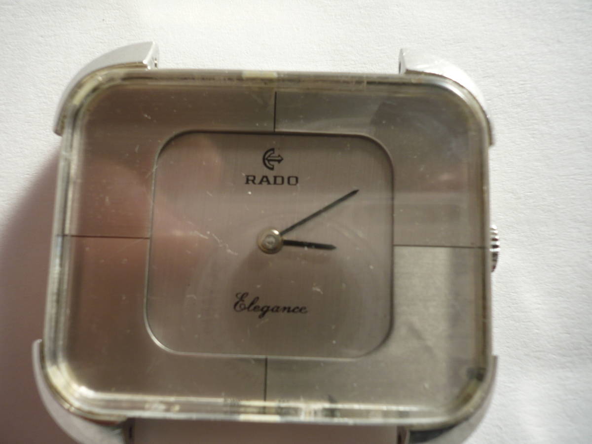 13 定形外可 RADO Elegance 手巻き腕時計 1960~70年代 機械