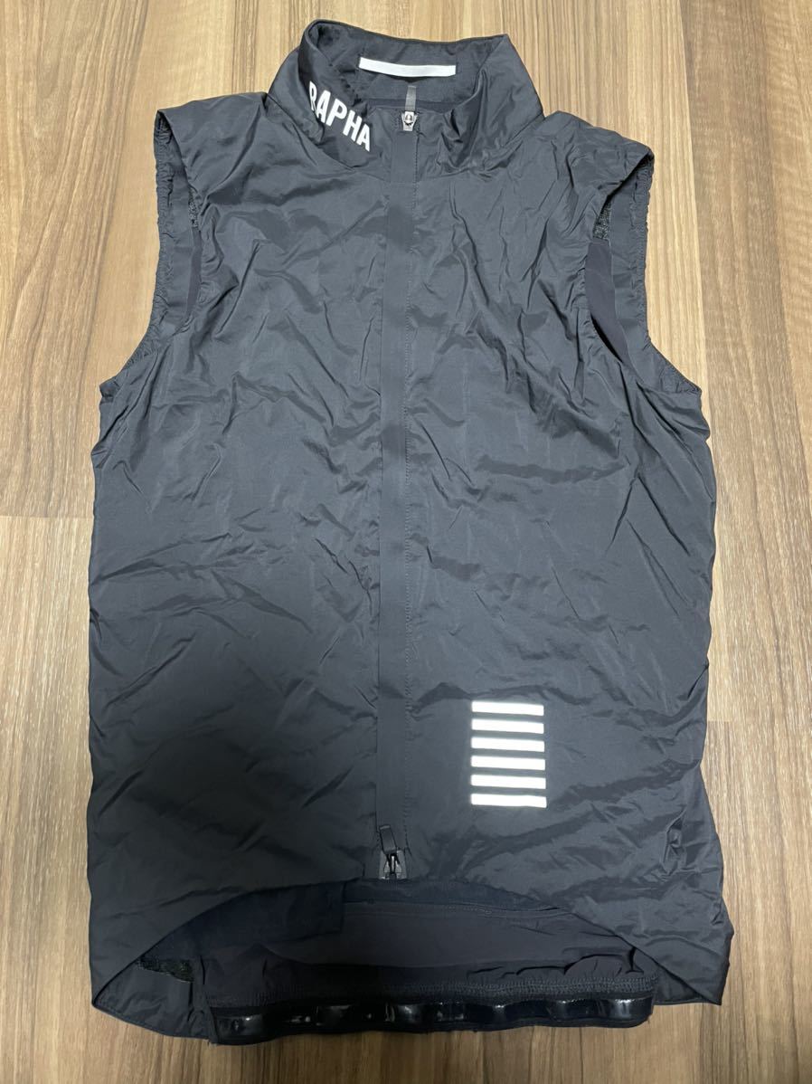 Rapha プロチームインサレーティッドジレ PRO TEAM INSULATED GILET 黒