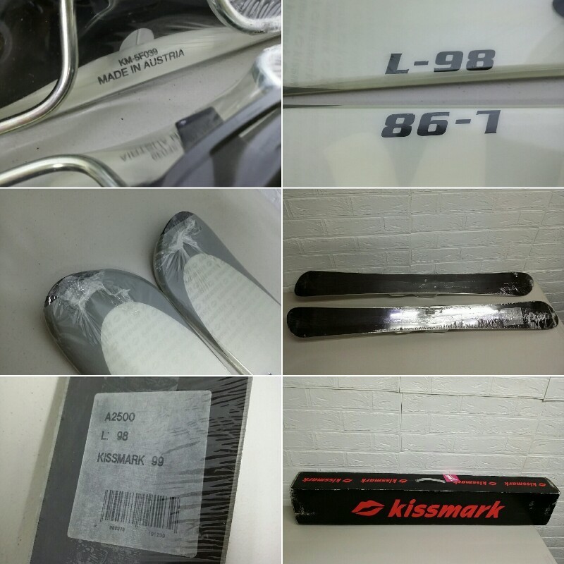 Kissmark L-98 ショートスキー板 Kissmark L-98 ショートスキー板の