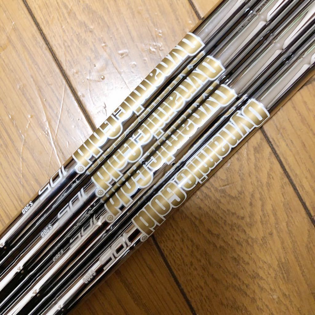 used品☆DynamicGold 105 S200 4本組☆売切り！ 0 S200 Gold Shafts