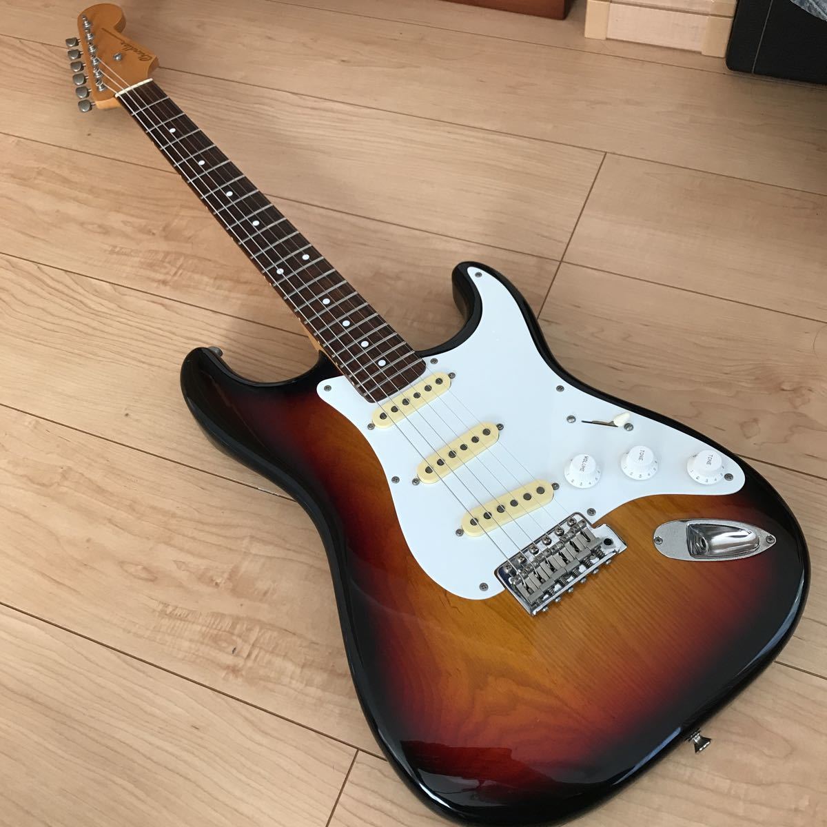 Chandler PC-ST ストラトキャスタータイプ セミホロウ・ボディ ESP