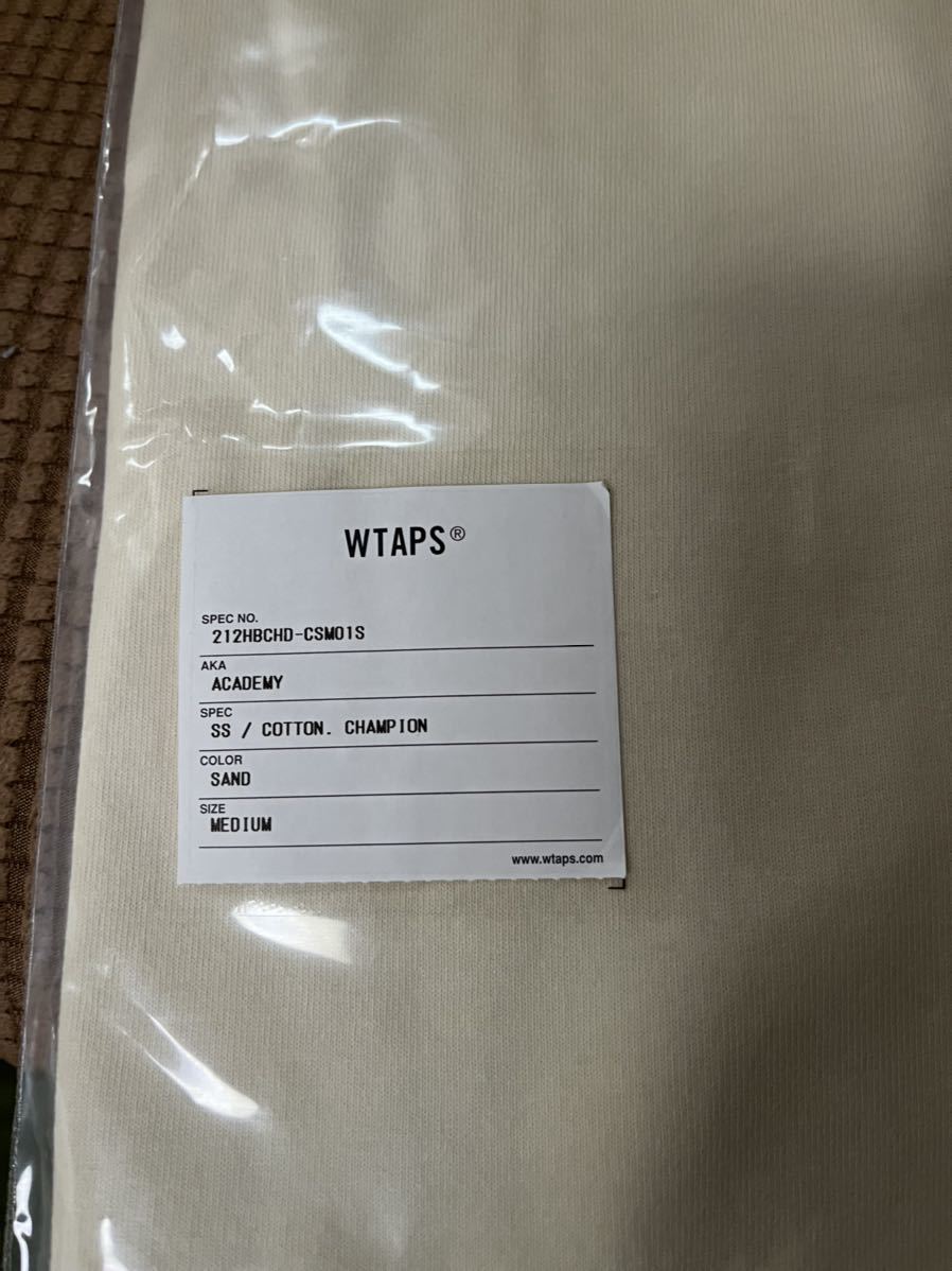 M SAND WTAPS ACADEMY / SS / COTTON. CHAMPION 212HBCHD-CSM01S 