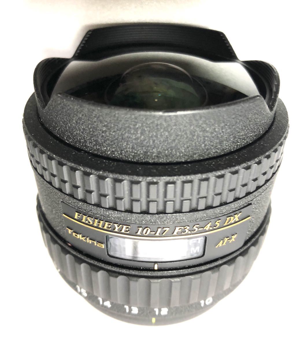 限定SALE，大人気 ニコン用トキナーFisheye 10-17mm F3.5-4.5 DX AT-X(ニコン)｜売買されたオークション情報、yahooの商品情報をアーカイブ公開 - オークファン ニコン