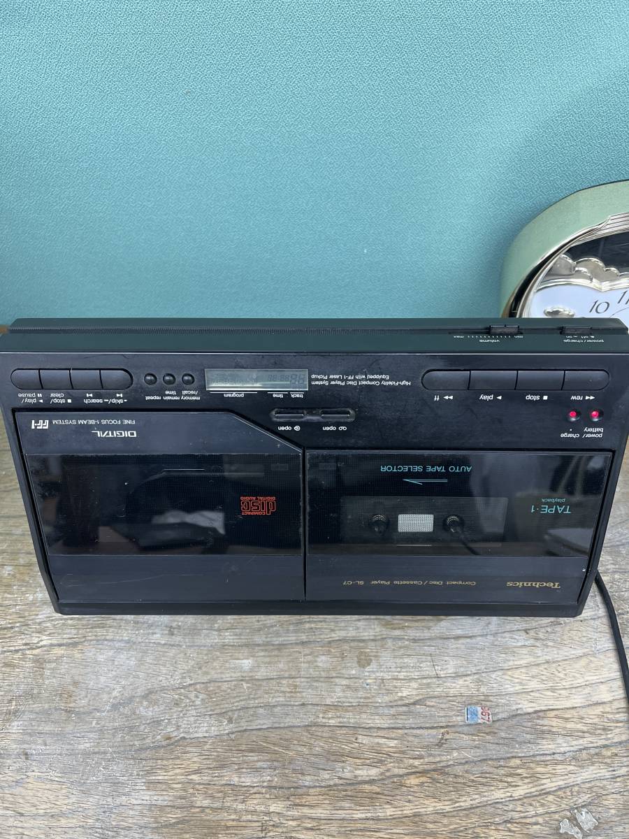 Technics テクニクス SL-C7 ポータブルCD Yahoo!オークション