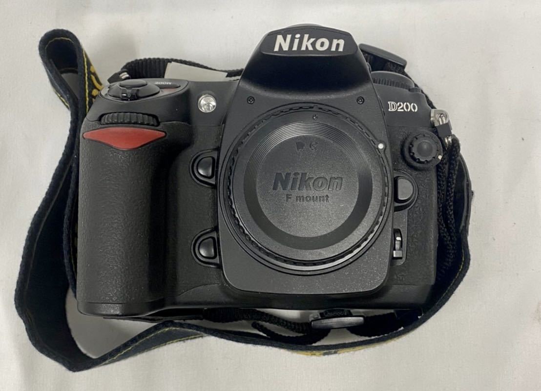 1円スタート】Nikon デジタル一眼レフカメラ D200 ボディ本体 動作確認