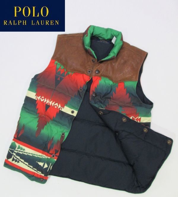 POLO RALPH LAUREN サウスウェスタンインスパイアードダウンベスト 