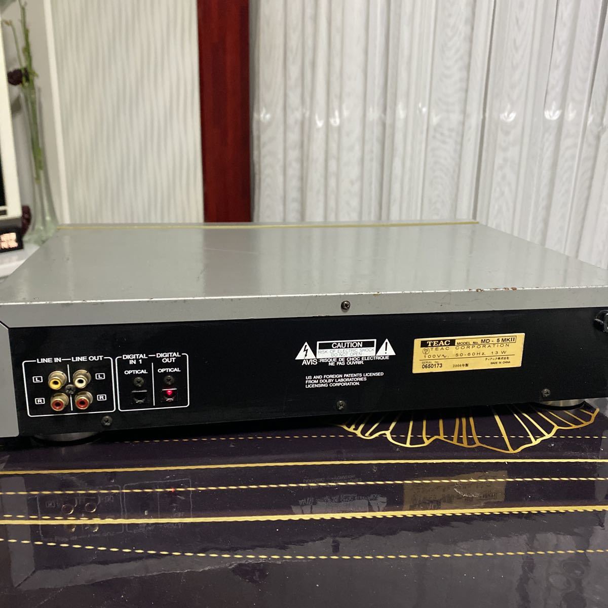 TEAC MD-5MK2 MDデッキ シルバー TEAC/ MDデッキ / MD-5MKⅡ TEAC MD-5MK2 MDデッキ シルバー 公式通販