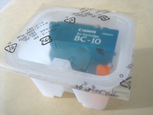 CANON BC-10 純正 印字ヘッド・インクセット 未使用未開封 箱無し BJ
