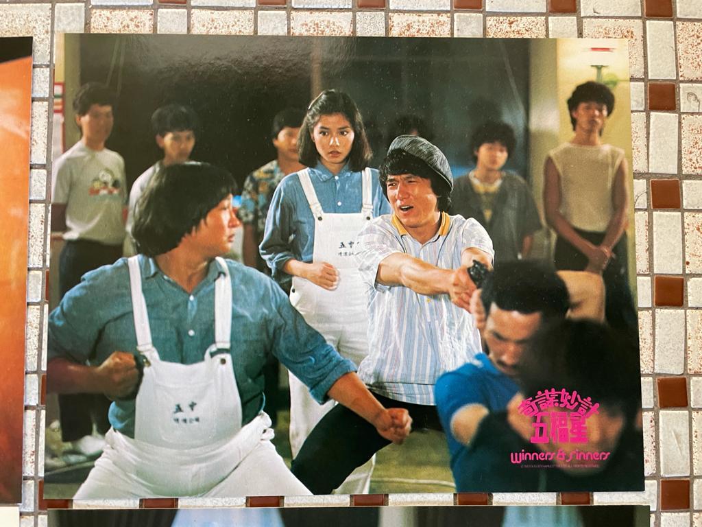 16枚セット□当時物『五福星』 奇諜妙計五福星 香港映画 Jackie Chan