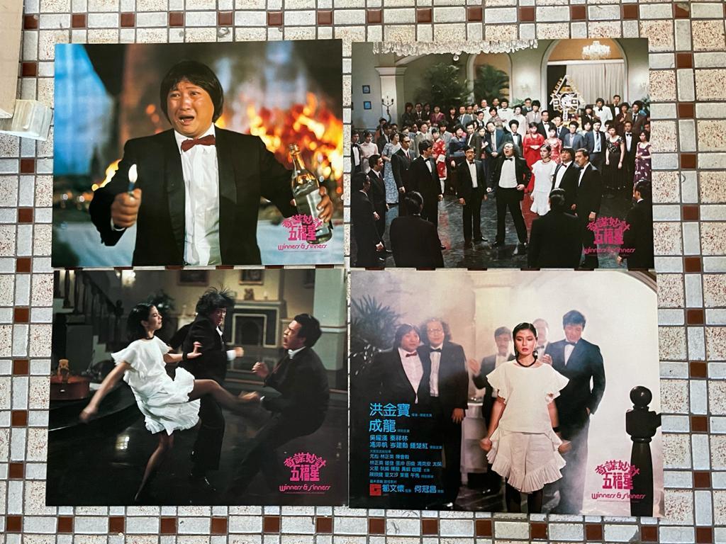 16枚セット□当時物『五福星』 奇諜妙計五福星 香港映画 Jackie Chan