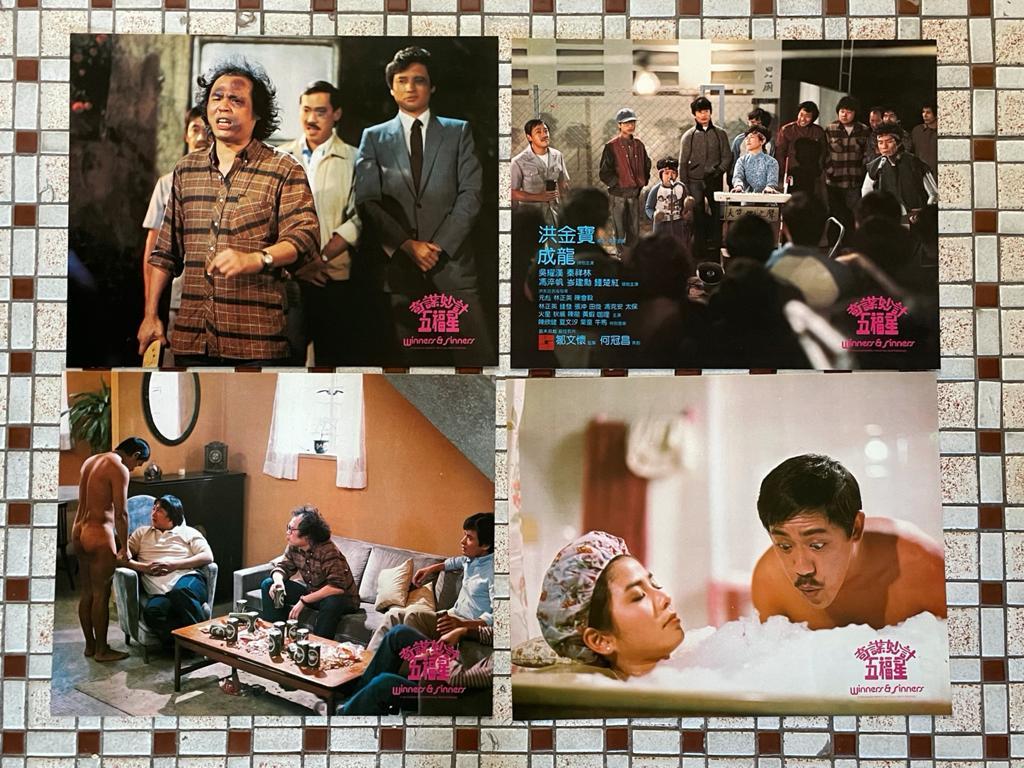 16枚セット□当時物『五福星』 奇諜妙計五福星 香港映画 Jackie Chan