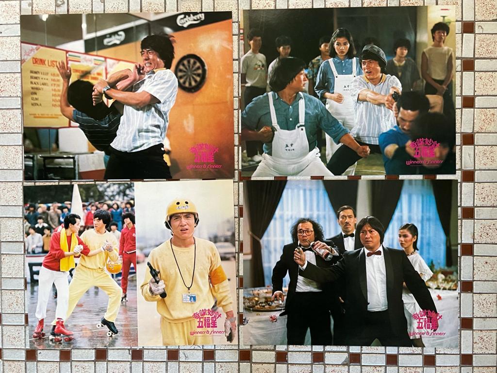 16枚セット□当時物『五福星』 奇諜妙計五福星 香港映画 Jackie Chan