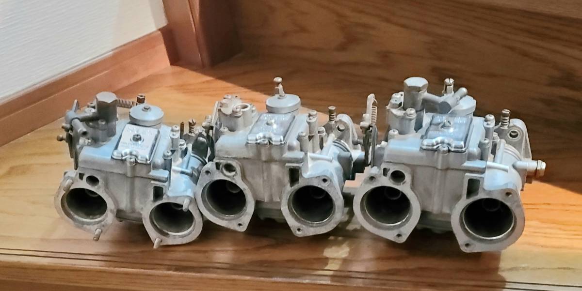 ソレックス ハコスカ SOLEX 当時物 ケンメリ L型エンジン 3基 0
