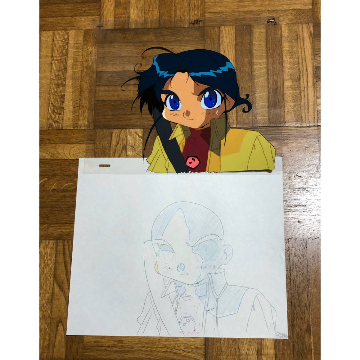 セル画 勇者警察ジェイデッカー X1９５ 全日本送料無料 X1９５