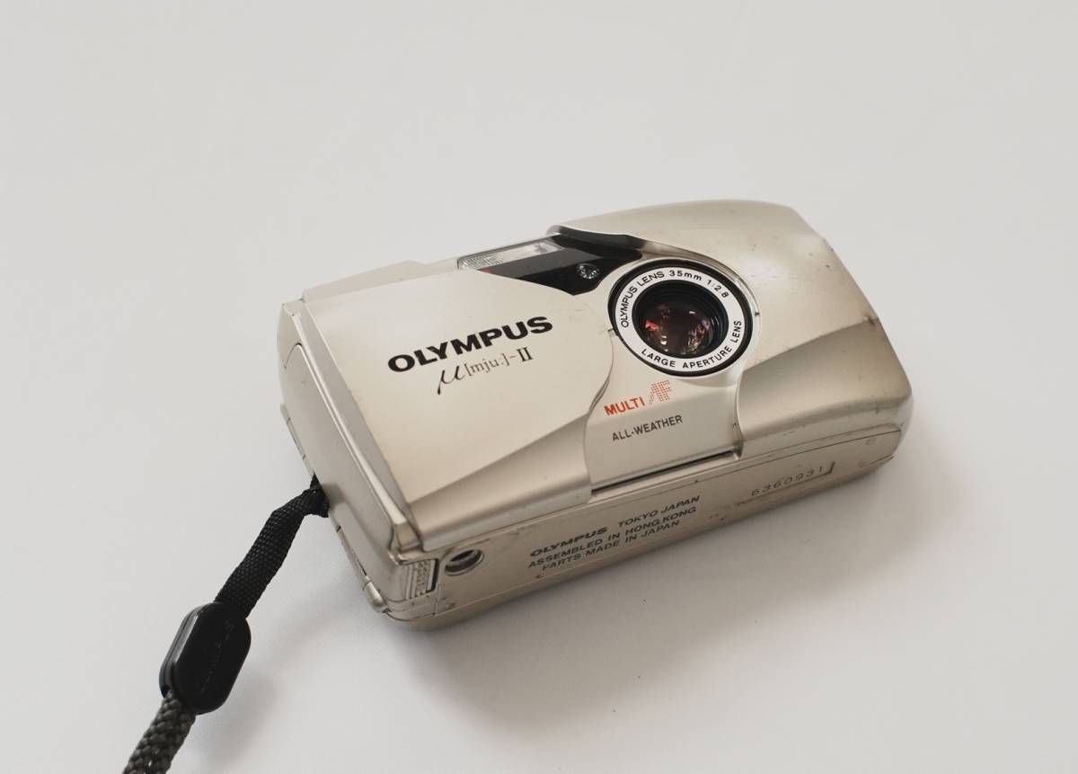 オリンパス OLYMPUS μ [mju:] II ミューII コンパクトフィルムカメラ