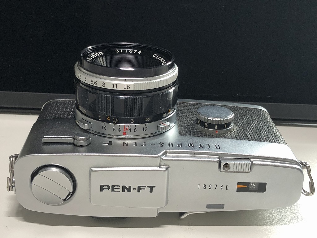 2057 現状送込特価! Olympus PEN-FT Zuiko 38mm F1.8 オリンパス