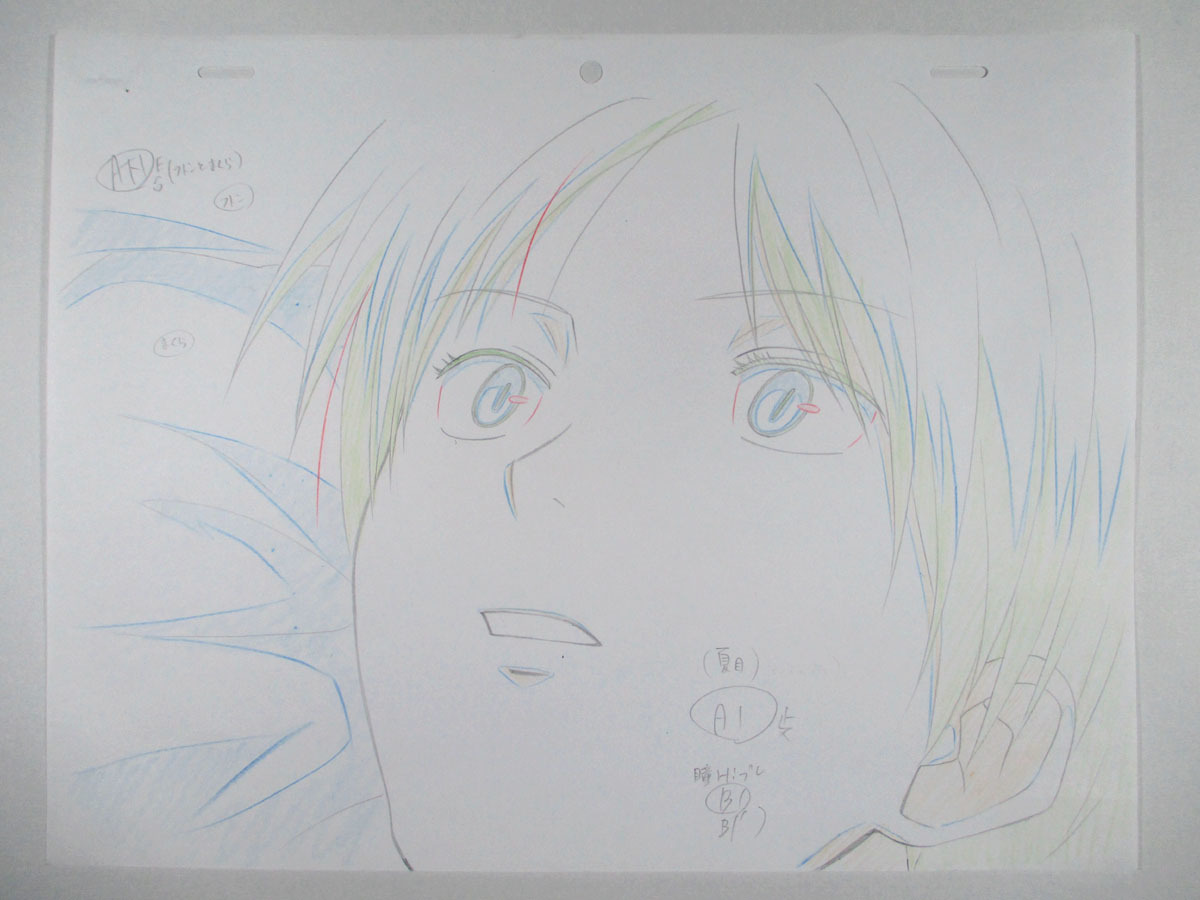 たいが 夏目友人帳 直筆 原画 動画 夏目 1232 夏目友人帳 直筆 原画