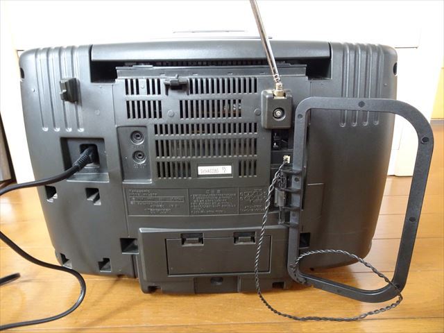 パナソニック RX-ST7 CDのみ動作 ジャンク品 リモコンAMアンテナ付き