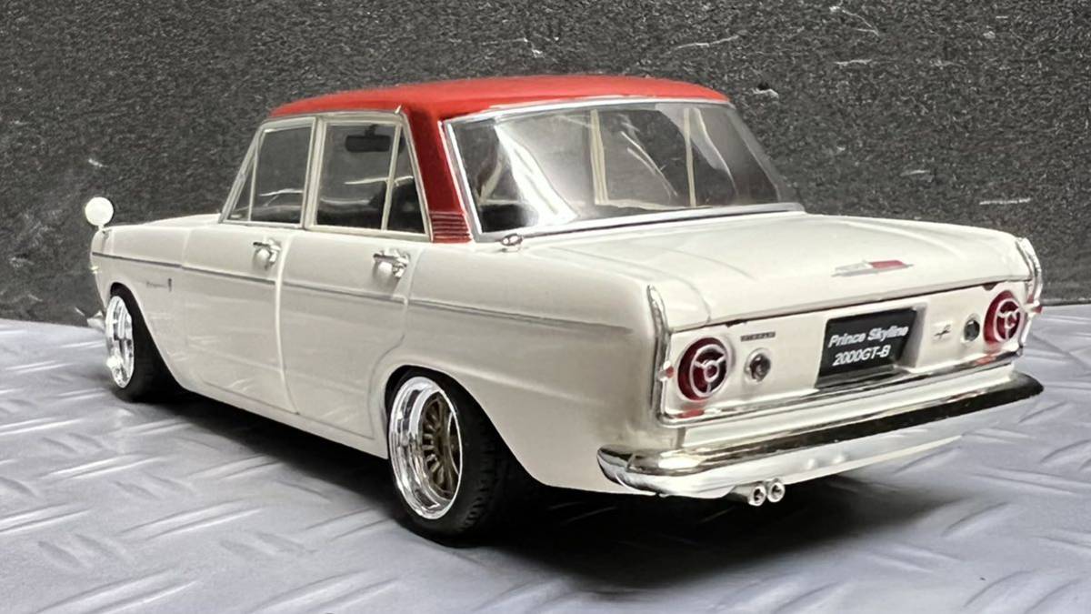 アシェット レア！ 国産名車 1/24 プリンス スカイライン GT-B 