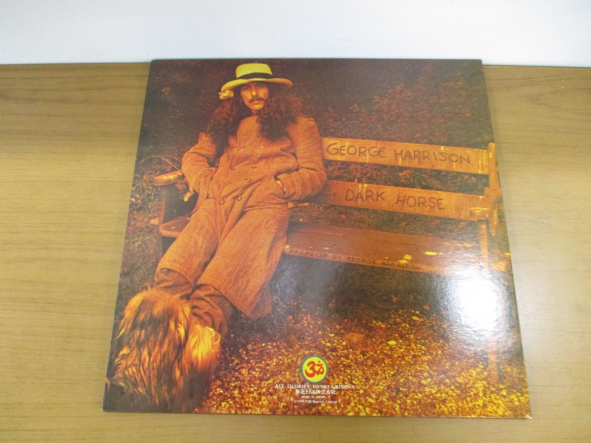 △01)【帯付き】George Harrison/Dark Horse/ダーク・ホース/ジョージ
