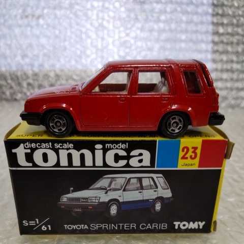 正規品，新作 トミカ 黒箱 TOMICA トミー トヨタ スプリンターカリブ 名古屋 丸栄 コラボ(乗用車)｜売買されたオークション情報、yahooの商品情報をアーカイブ公開 - オークファン 乗用車