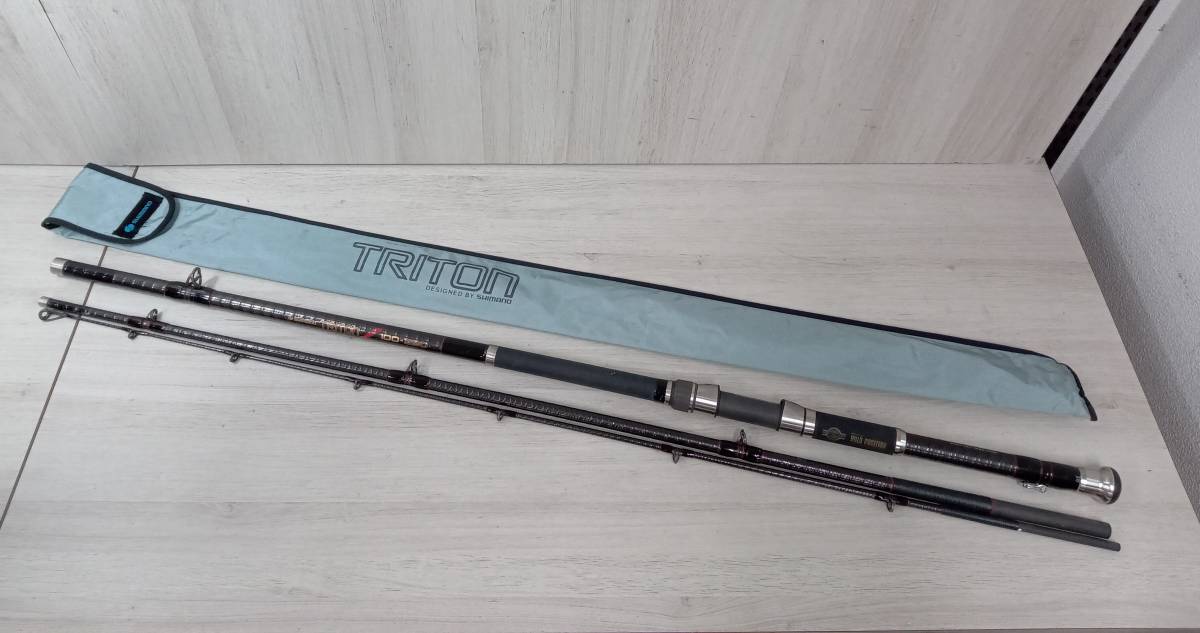 ケース付き】シマノ スピニング ロッド TRITON 100-330 トライトン