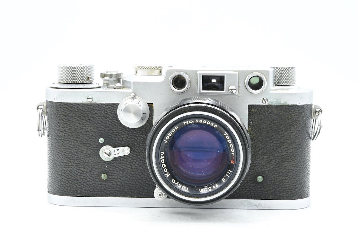カメラ Leotax K フィルムカメラ 本体 Topcorレンズ付